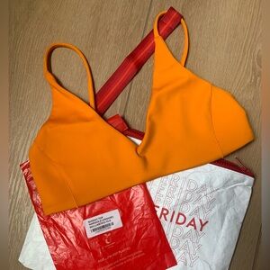 Left On Friday Sunday Top in Marigold size small NWT